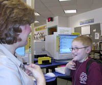 Ray cueing at school